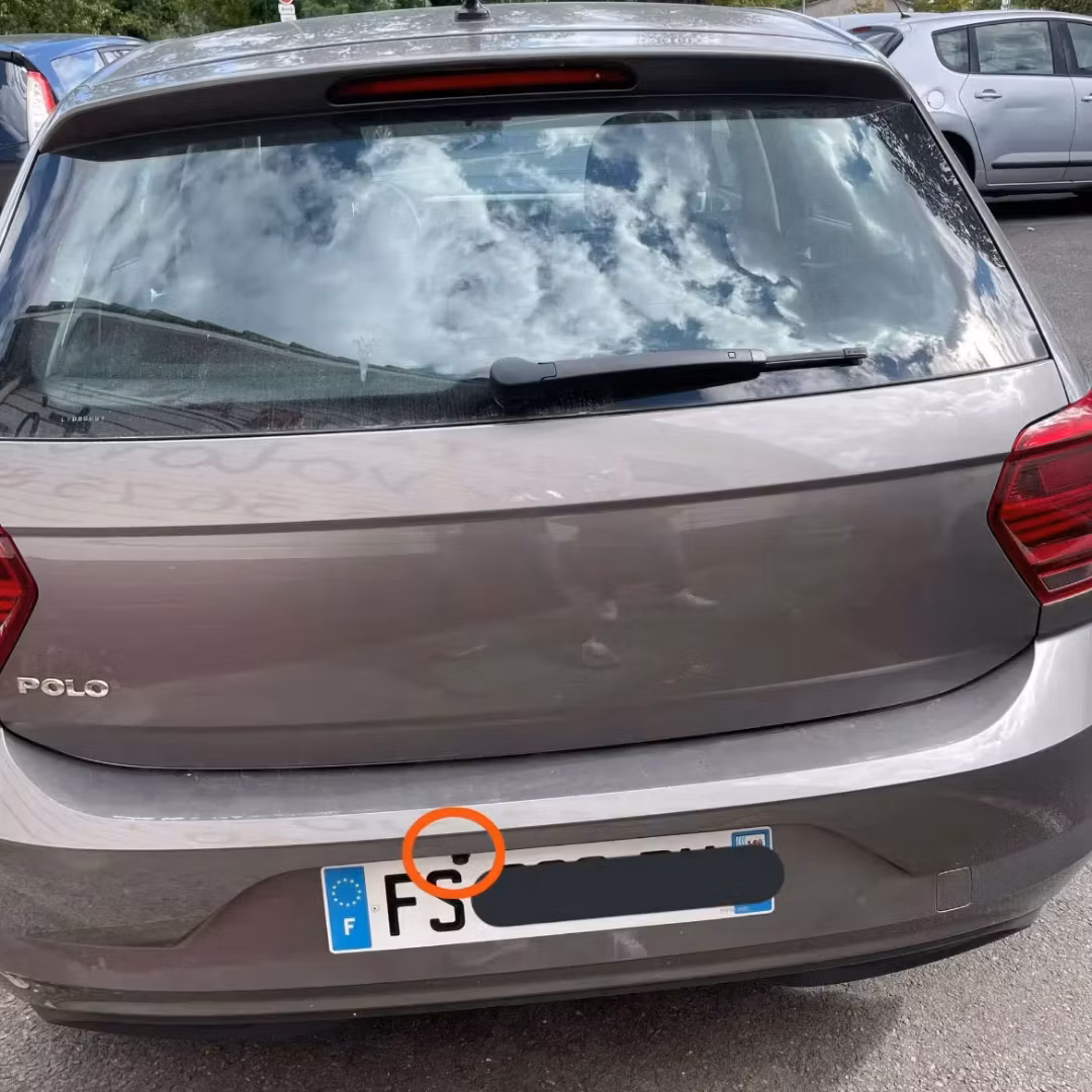 Plug & Play dynamisk backkamera för VW Polo (2018-2024)