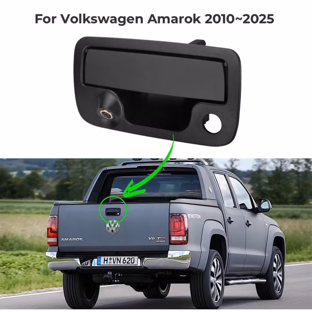 HD1080 Baklucka Bagagehandtag Bil Backkamera Fisheye För Volkswagen Amarok 2010-2025