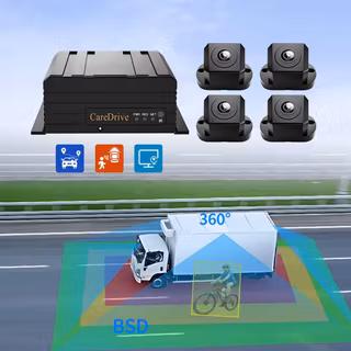 360° skåpbil , buss ,lastbil 4G wifi kamerasystem,Dvr blackbox