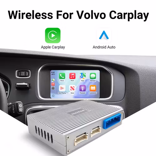 Carplay&android  auto box Volvo V40   ( 2010-2013) + GRATIS BACKKAMERA