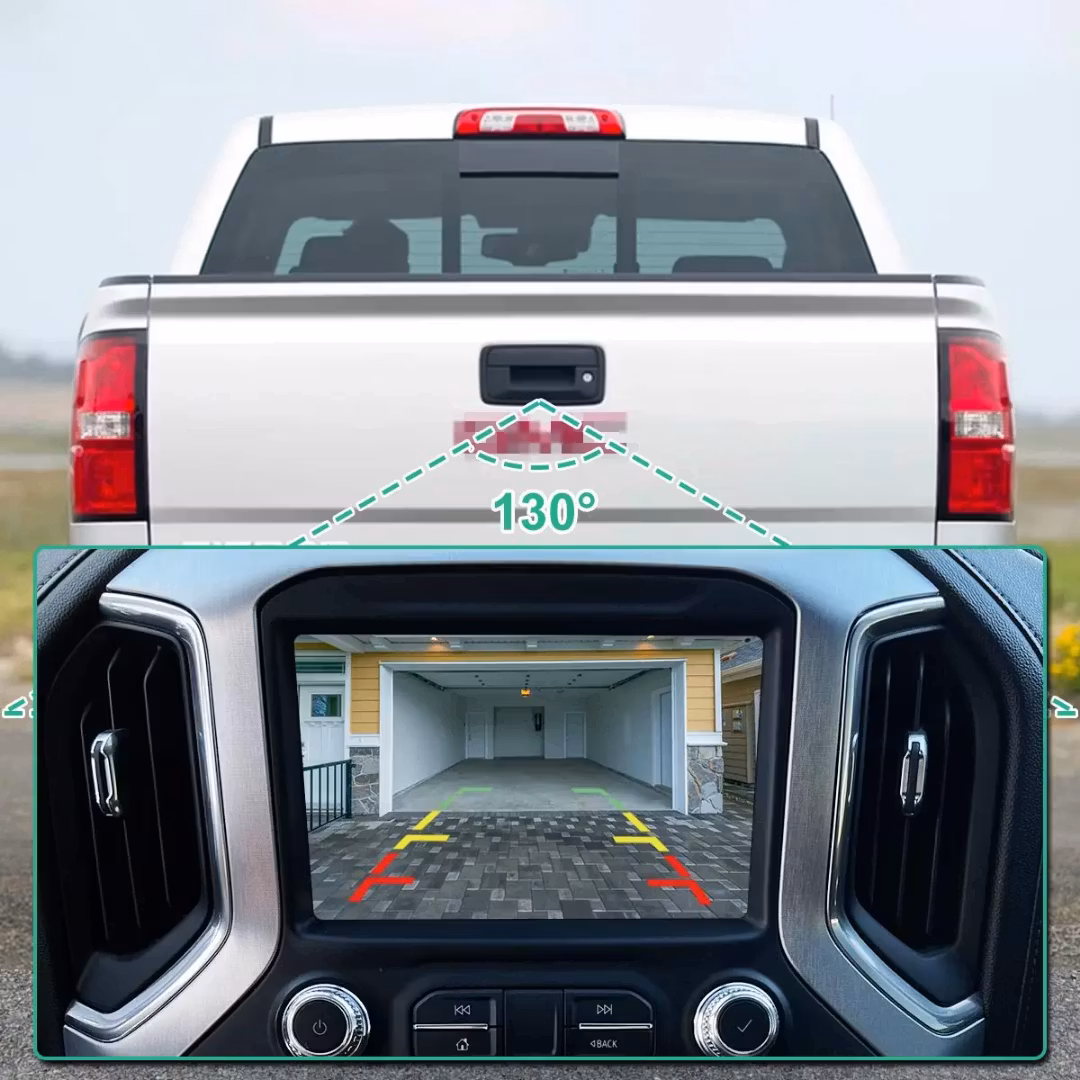 Ersättning för backkamera för Chevy Silverado 1500 2500 3500 2019-2025 och GMC Sierra 1500 2500 3500 2019-2025, 
