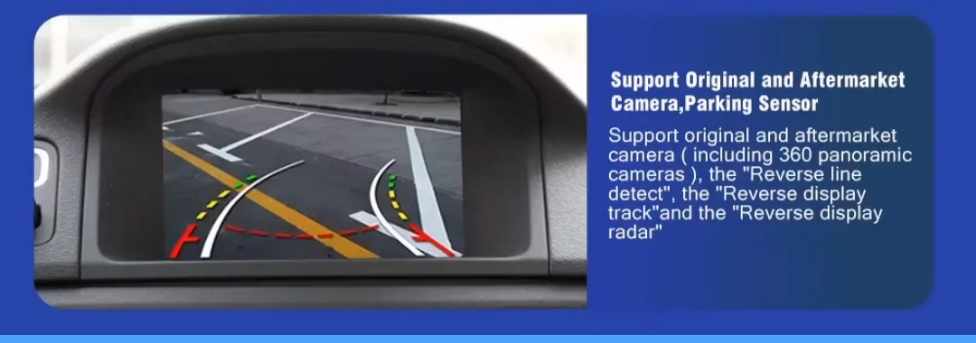 Carplay & android auto box Volvo S80 ,CX70,V70  (2015--2018) wifi,gps,gratis backamwra