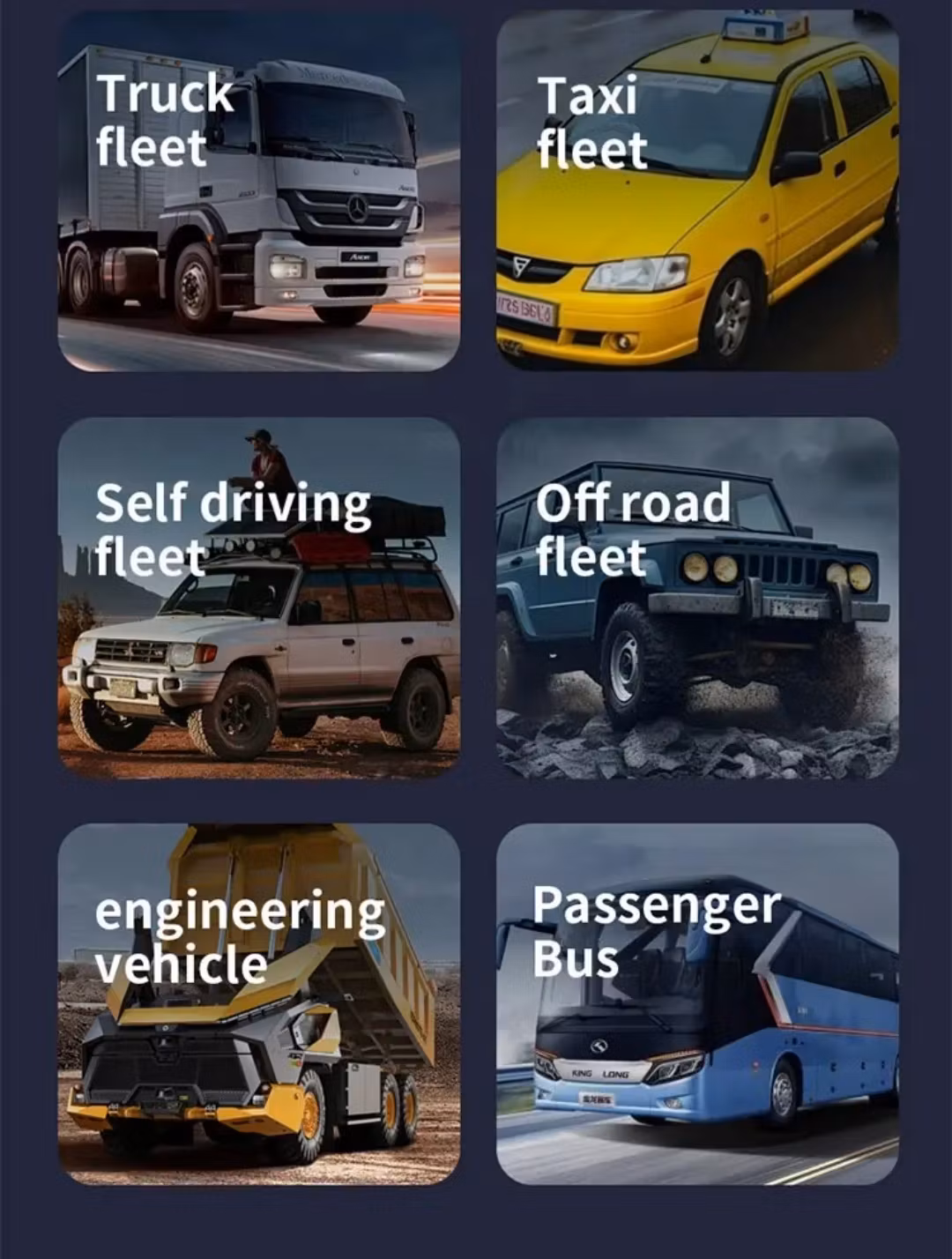 4G Mini bil Intercom System (Walkie Talkie)