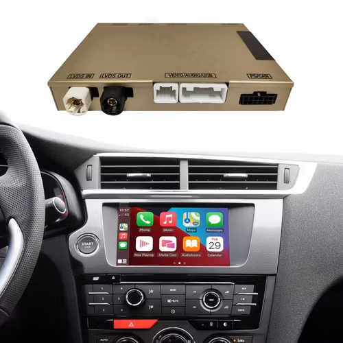 Carplay, android auto box ,Peugeot 2008 408 508 med 7-tums LCD-skärm (2014--2016)