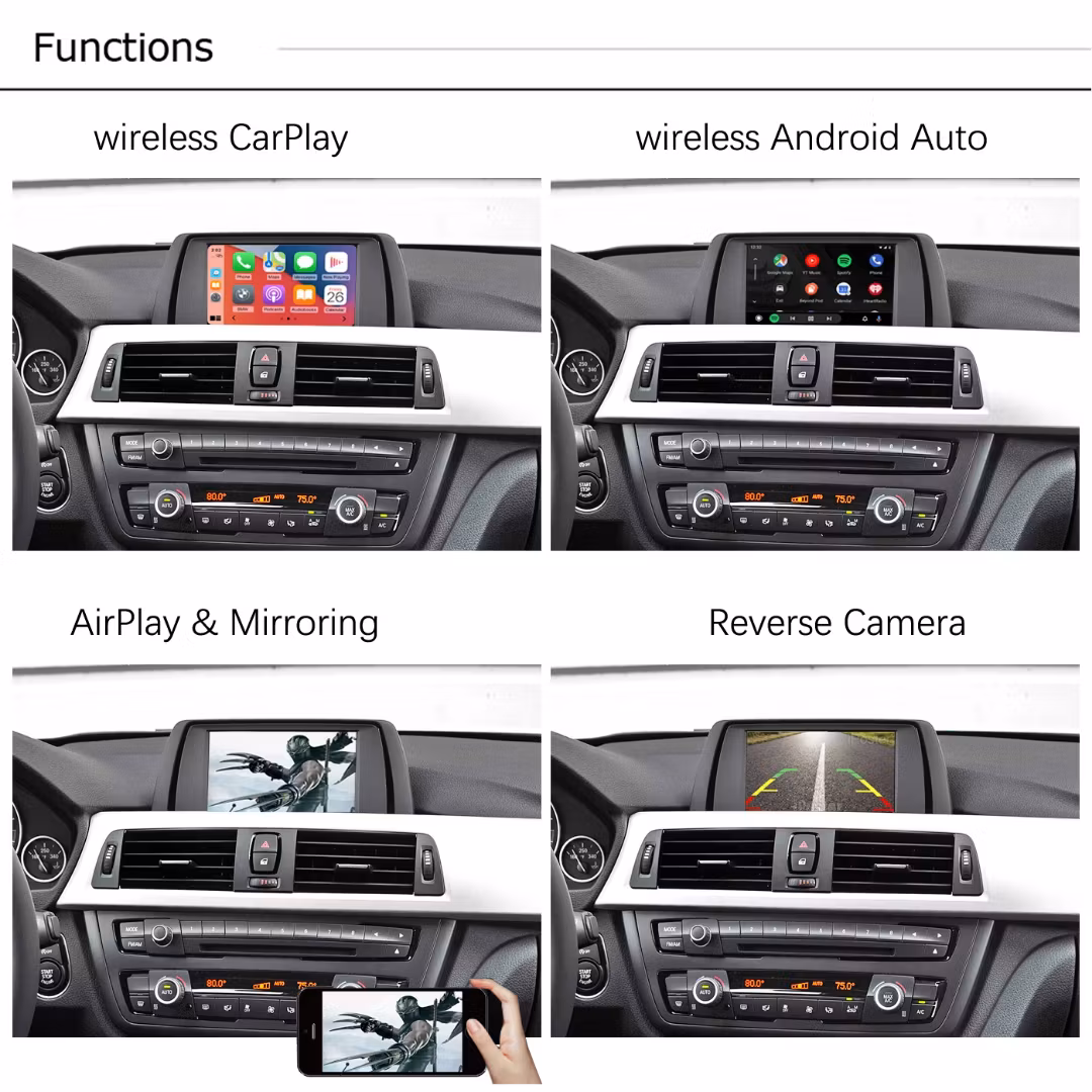 Carplay android auto box BMW NBT SYSTEM. 1serie F20 F21 2-serie F22 F23 F45 【År 2011-2016】