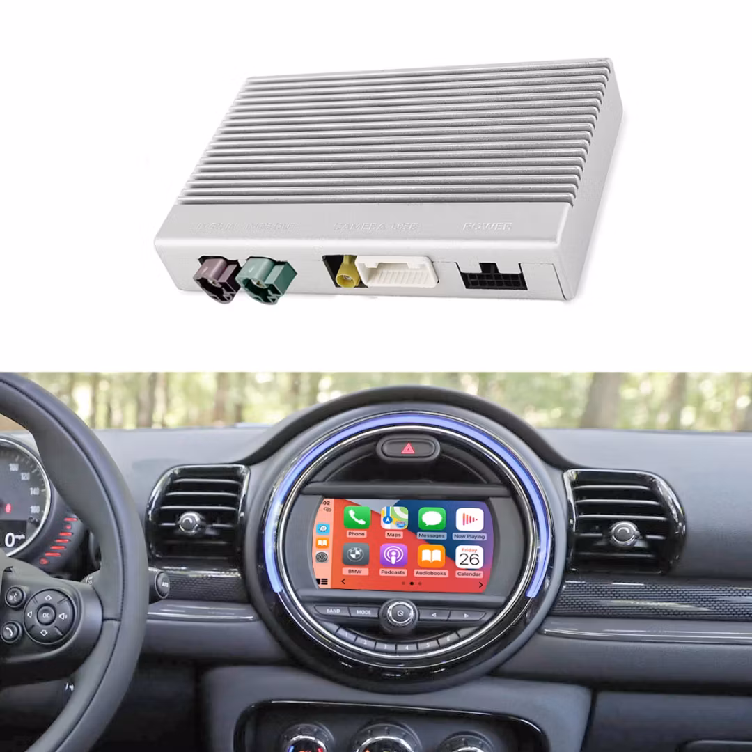 Carplay android auto box BMW NBT SYSTEM. Mini R55 R56 R57 R58 R59 R60 R61 F54 F55 Clubman Countryman Hardtop Cooper John Cooper Works
