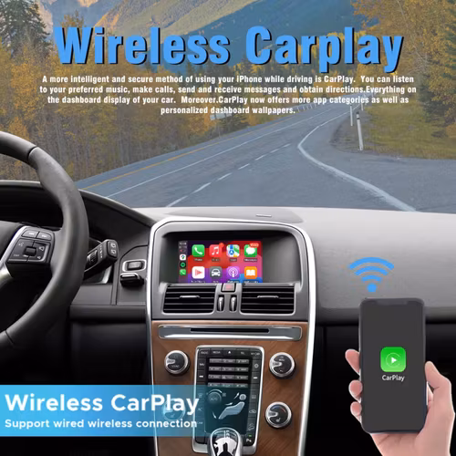 Carplay&android  auto box Volvo xc60  ( 2014-2017) + GRATIS BACKKAMERA