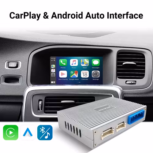 Carplay&android  auto box Volvo V60  ( 2010-2013)+ GRATIS BACKKAMERA