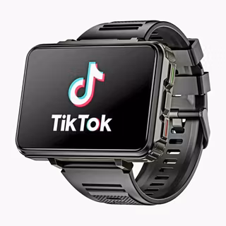 Android 10,  2,4 tum 4G lte smartklocka nano  simkort,wifi,1500mAh Ram: 4GB,ROM:64GB