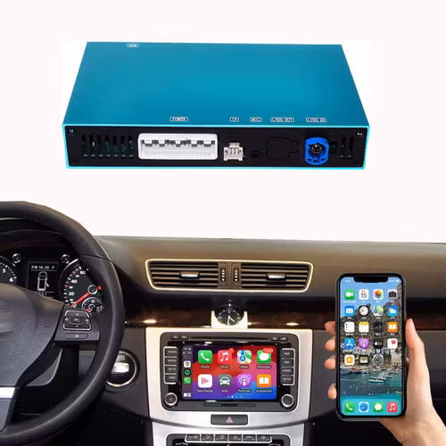 Trådlös Carplay Android Auto-adapter för Volkswagen VW RNS510-serien Magotan Tiguan Passat Skoda