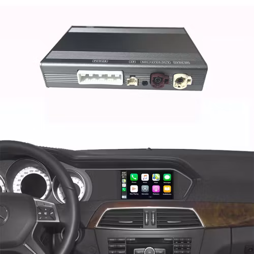 Carplay Android Auto box Mercedes Benz W204 NTG 4.5 4.0 2007-2013