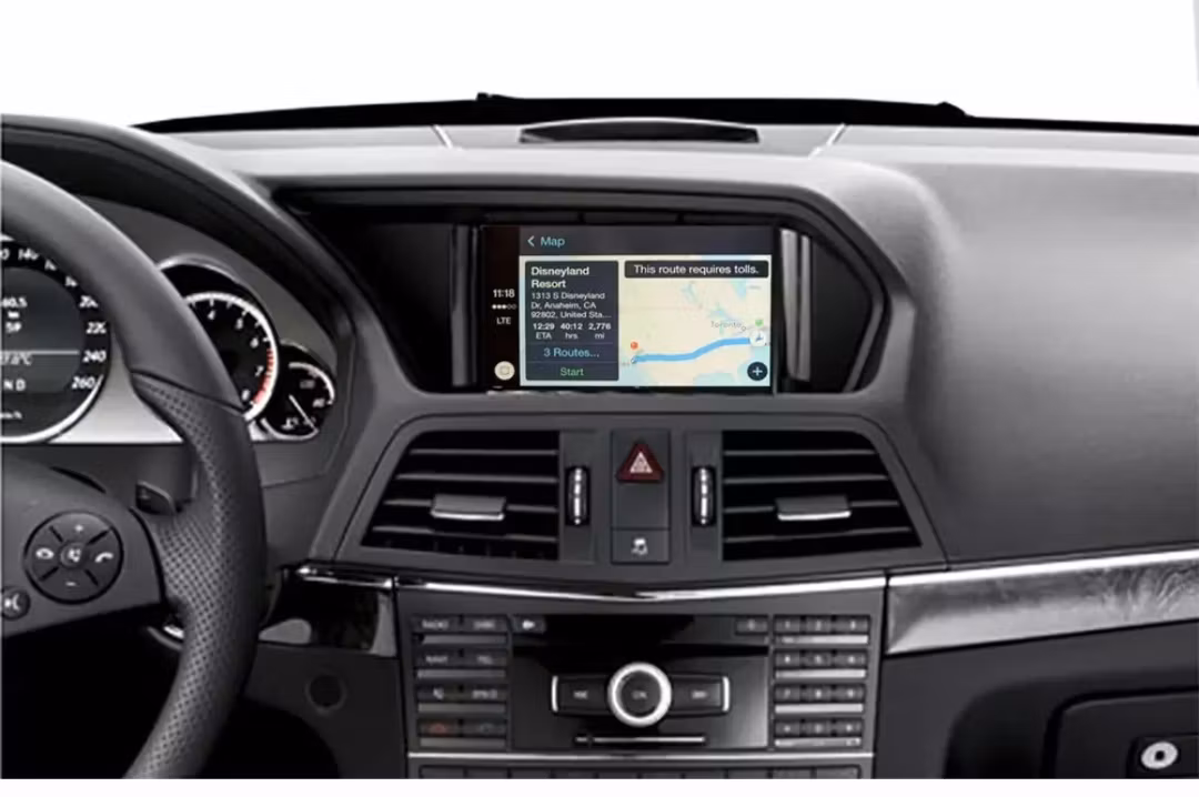 Carplay Android Auto box Mercedes Benz W204 NTG 4.5 4.0 2007-2013