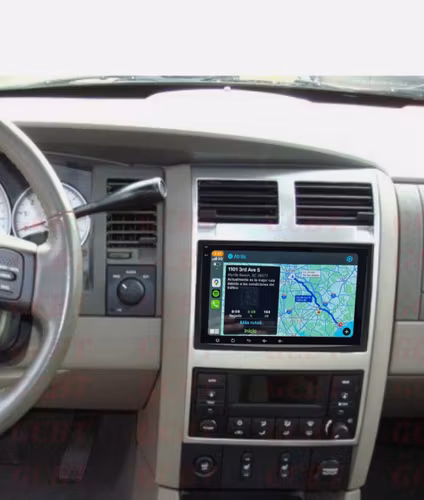 8-tums Android 15,  4+64G bilstereo för Dodge Ram ,durango ,magnum,dakota,caliber,charger(2004--2010) trådlös CarPlay Android Auto WiFi GPS, +Gratis backkamera