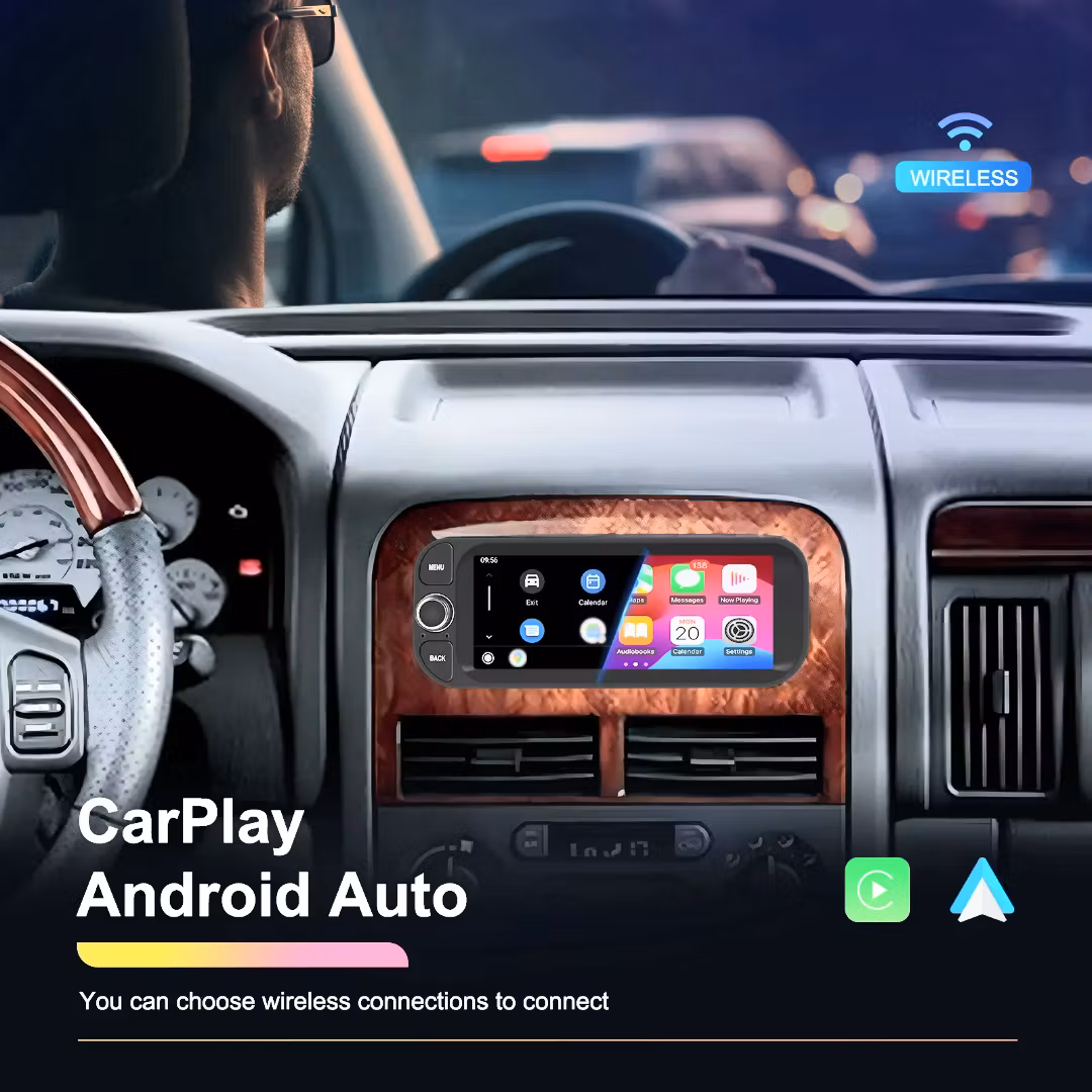 6,8" android 15 Bilstereo Chrysler bilar( 1998---2005) gos,wifi,bluetooth, dsp ,carplay ,android auto,ram :2GB,Rom: 64GB + gratis backkamera