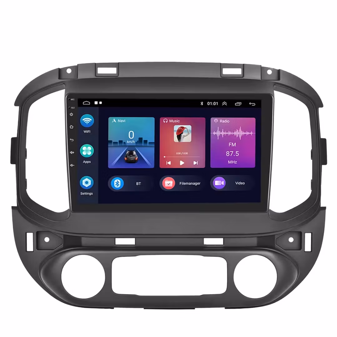 9-tums bilstereo Android 15 för Chevrolet Colorado/GMC Canyon 2015-2017 Trådlös Carplay Android Auto HIFI WIFI GPS BT