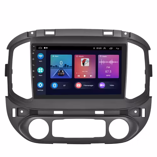 9-tums bilstereo Android 15 för Chevrolet Colorado/GMC Canyon 2015-2017 Trådlös Carplay Android Auto HIFI WIFI GPS BT