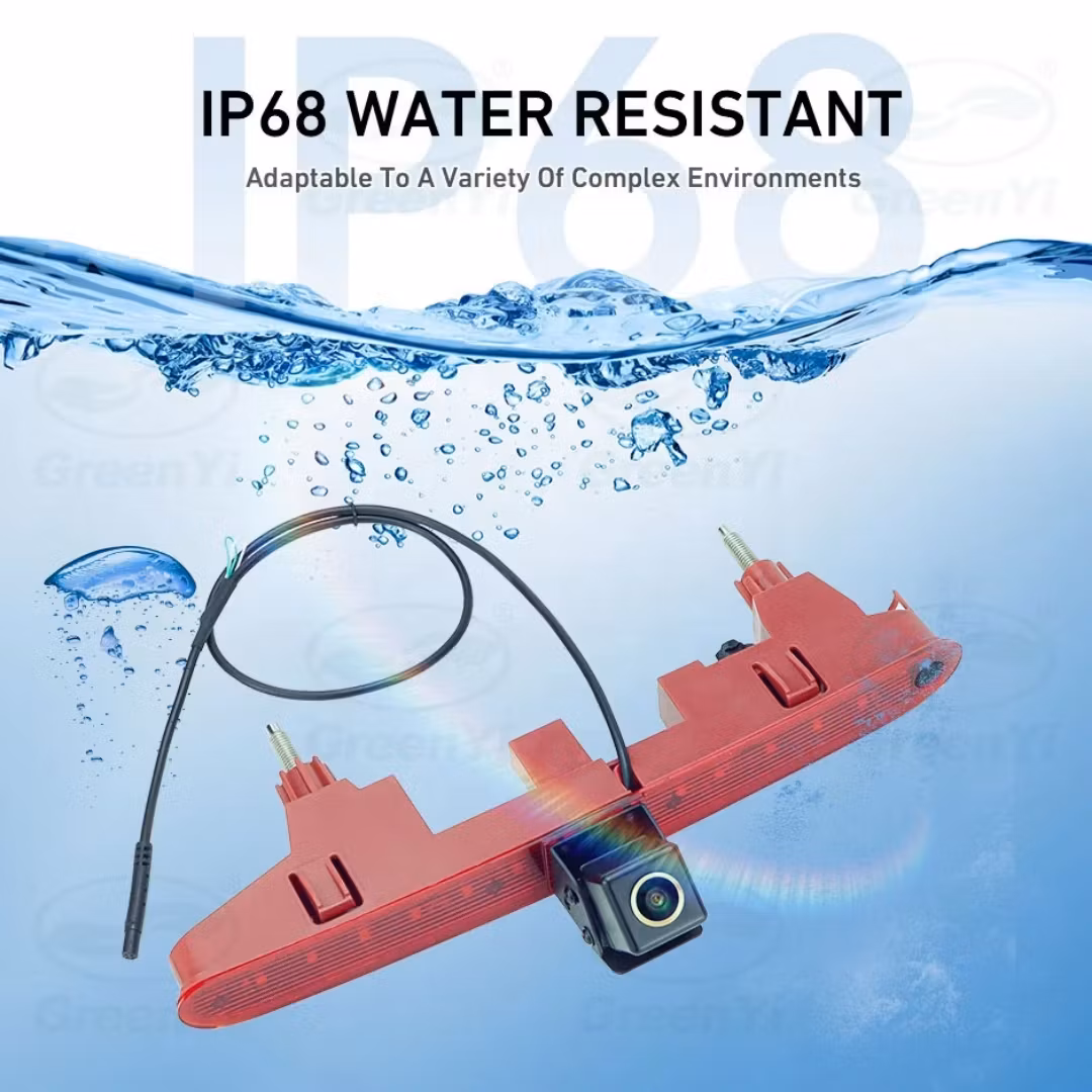 AHD 1080P biltakmonterad bromsljusbackkamera för Citroën Berlingo II / Peugeot Partner II (2008-2016) 