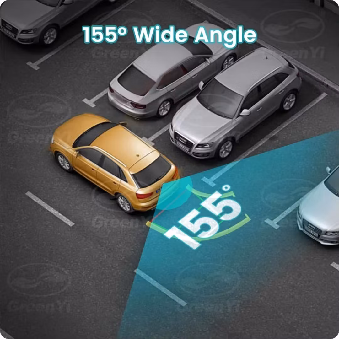 Dynamisk spårkamera AHD för BMW 1/2/3/5/6/7-serien E87 E81 F20 F12 F21 E39 E53 E63 E64 E70 E71 E90 E91 Cooper Clubman X6 X5 X3.