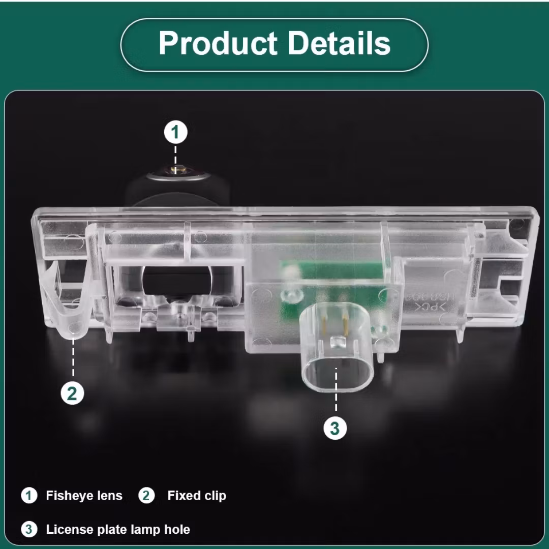 Backkamera för BMW 6 1-serie F20 F21 M6 E63 E64 F06 Mini Cooper R55 Clubman