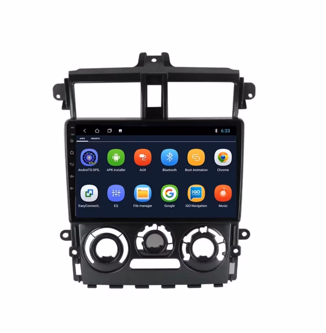 9" android 14 bilstereo Mitsubishi Colt plus( 2007-2012)gps,carplay, bluetooth, android auto wifi,rds, dsp, Ram: 4GB,Rom:64GB, +Gratis backkamera