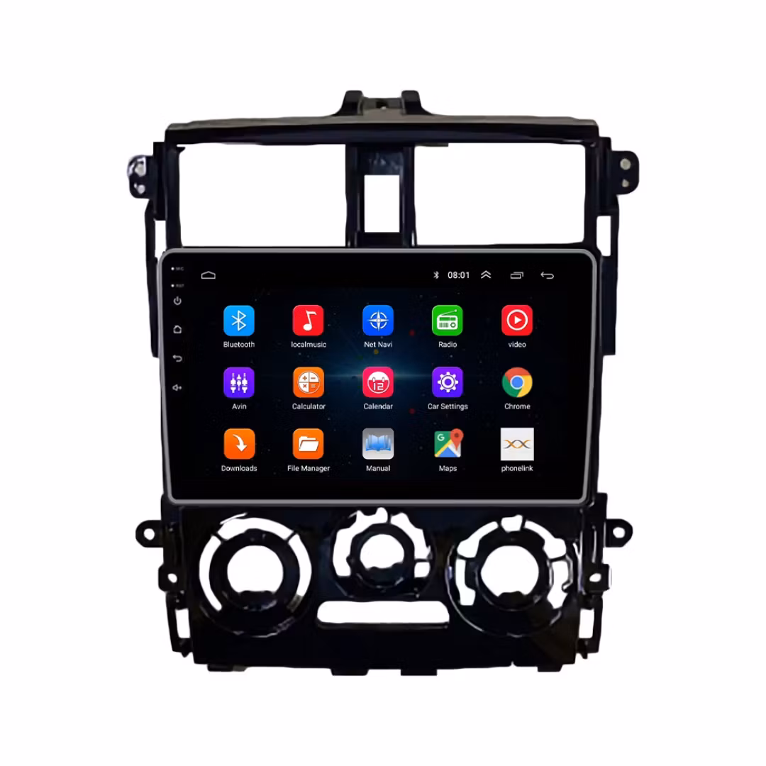 9" android 14 bilstereo Mitsubishi Colt plus( 2007-2012)gps,carplay, bluetooth, android auto wifi,rds, dsp, Ram: 4GB,Rom:64GB, +Gratis backkamera