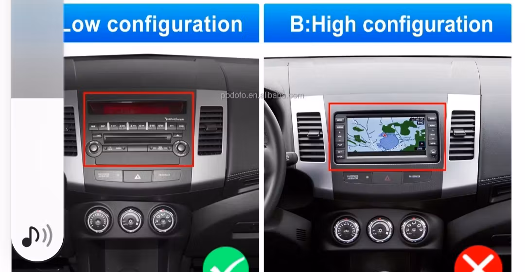 12,3" android 15 , bilstereo Mitsubishi Outlander (2008-2015)  gps,xarpkay,android auto,rds,dsp,Ram: 4GB,Rom: 64GB+ Gratis backkamera