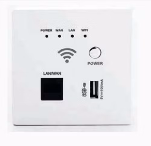 1080P LAn/WAN-uttag WiFi IP P2P Dold kamera,128GB extra minne