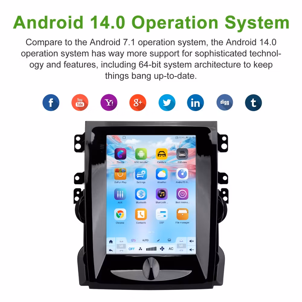 9,7" Android 13, bilstereo Chevrolet Malibu (2012-2018), gps  wifi carplay android auto blåtand rds Dsp RAM:4GB, ROM: 64GB, 4G LTE