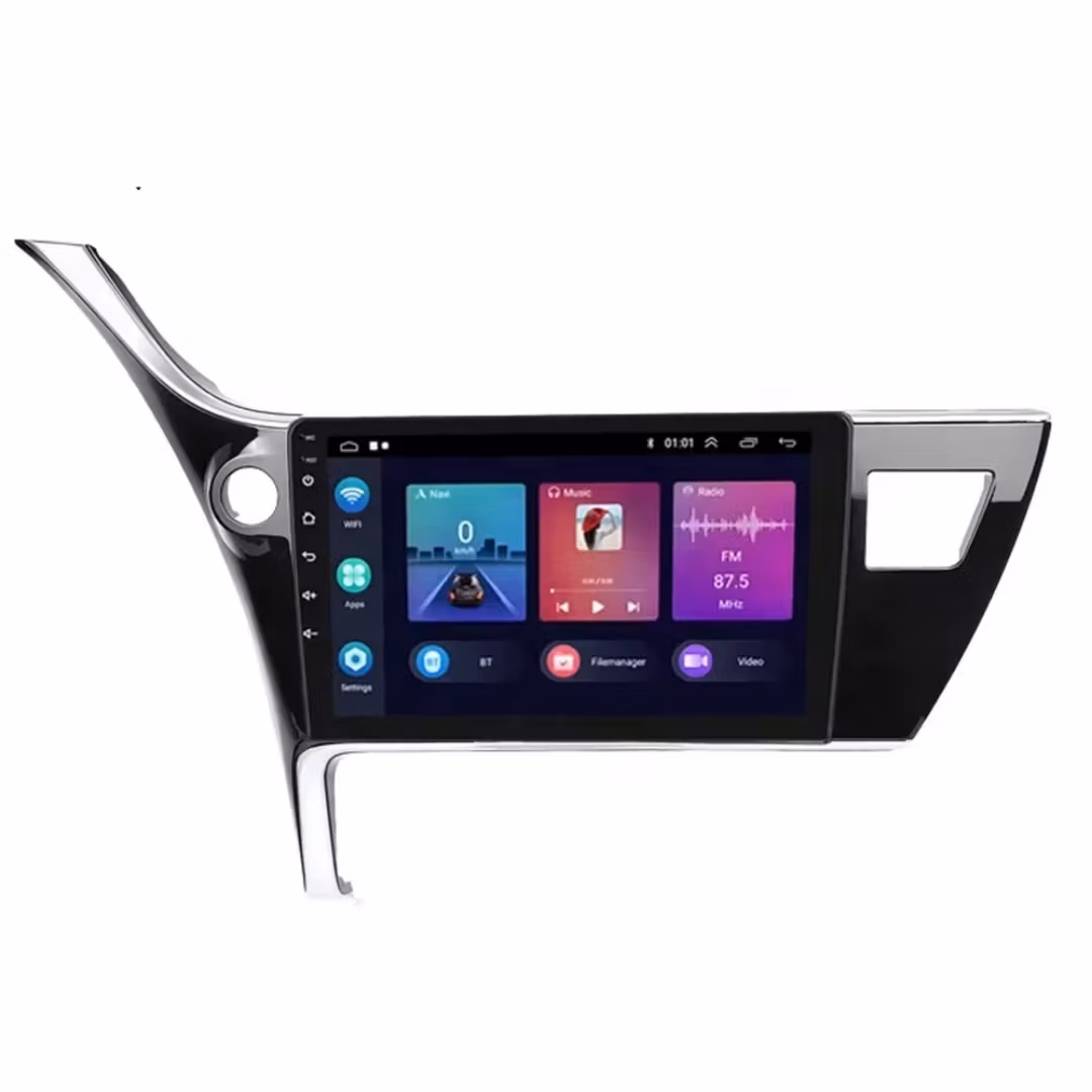 10"android 15 bilstereo Toyota  Corolla (2017-2019 ) gps, carplay,andrpid auto, rds, wifi Dsp, 2GB+ 64GB,Gratis backka