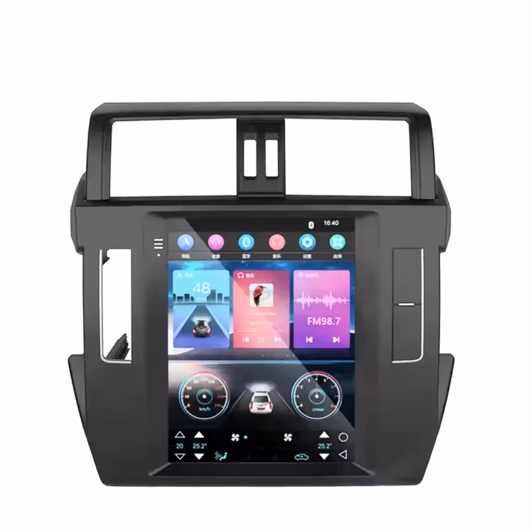 9,7" android 15 bilstereo Toyota  Prado (2014--2016 )   gps, carplay,andrpid auto, rds, wifi Dsp, 2GB+ 64GB,Gratis backkamera,