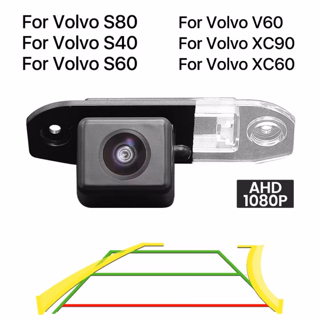 Volvo HD Backkamera – Vattentät Eftermarknad Parkeringskamera för S40, C70, S80, V60, XC60 & XC90
