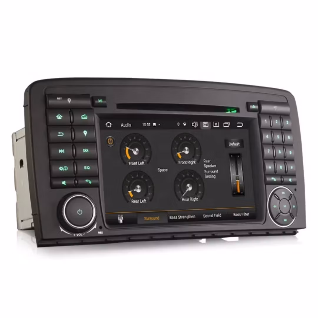 Android 12 GPS/Bilstereo 7” för Mercedes-Benz R-Class W251