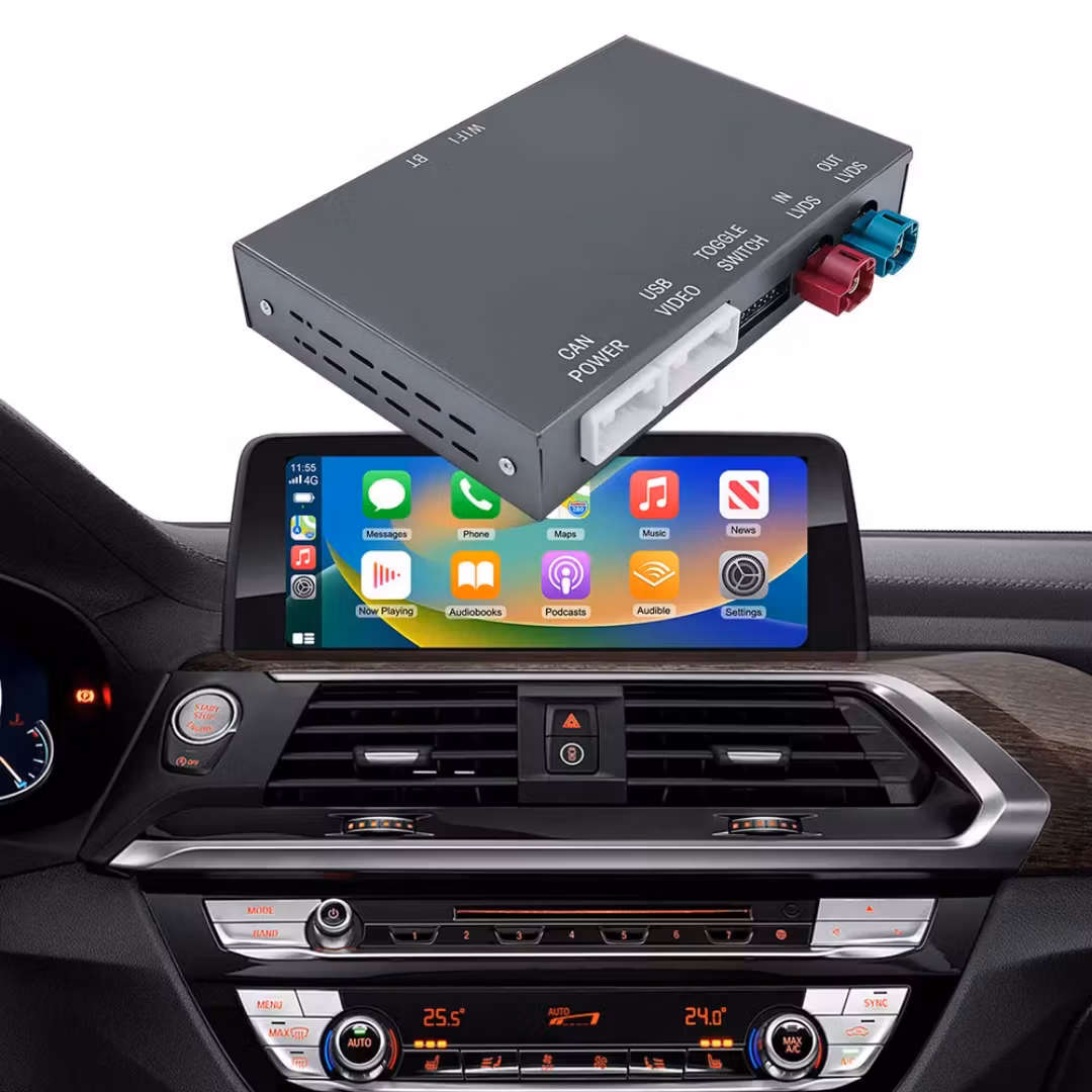 Trådlös Apple CarPlay & Android Auto för BMW NBT F20 F30 F10 X5 MINI – Multimedia Interface