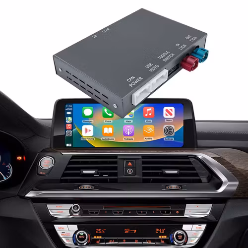 Trådlös Apple CarPlay & Android Auto för BMW NBT F20 F30 F10 X5 MINI – Multimedia Interface