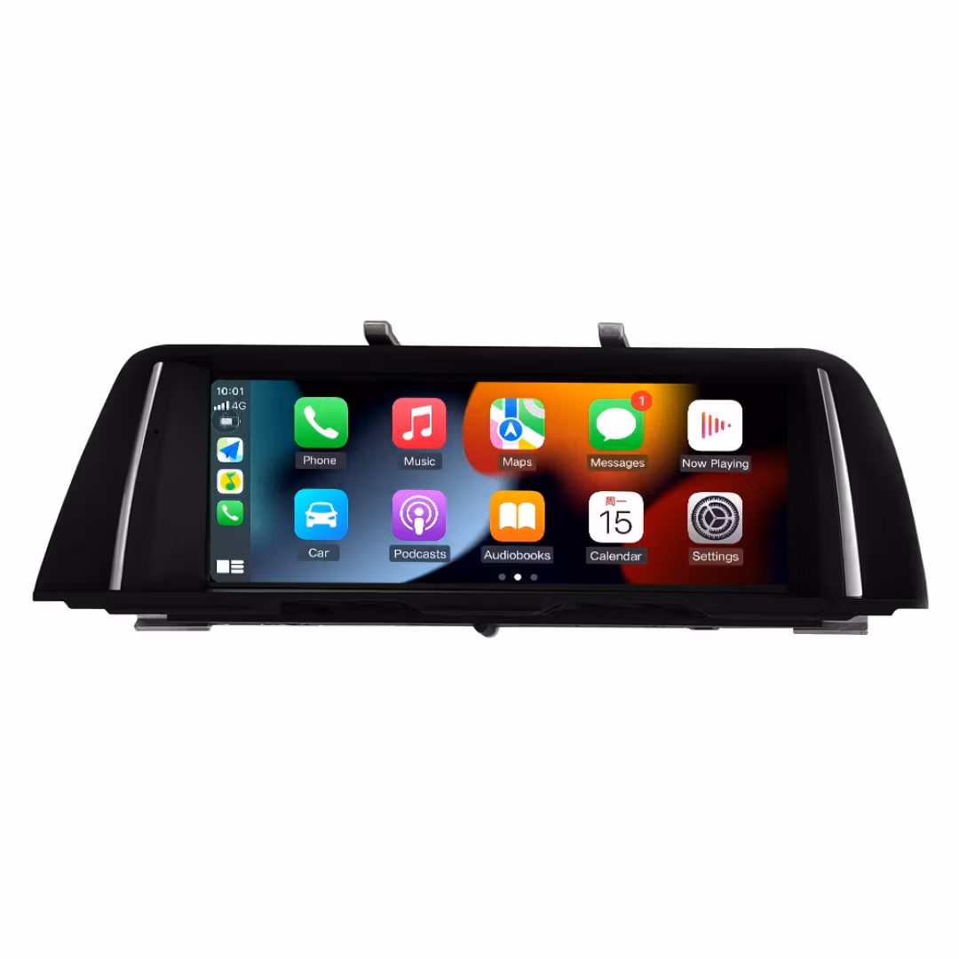 10,25" Android 14 Bilstereo BMW 5-serie F10/F11 (2013–2017) NBT – GPS, CarPlay, Android Auto, 4G LTE Ram: 8GB,Rom: 128GB + Gratis Backkamera