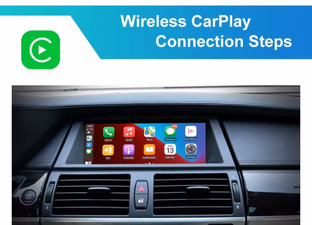CarPlay Box BMW CIC – Trådlös Apple CarPlay & Android Auto för BMW CIC 2005–2015