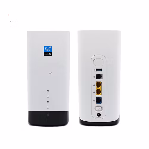5G WiFi 6 Router med SIM-kort & eSIM – Qualcomm X55, AX1800, Gigabit LAN, Mesh-stöd