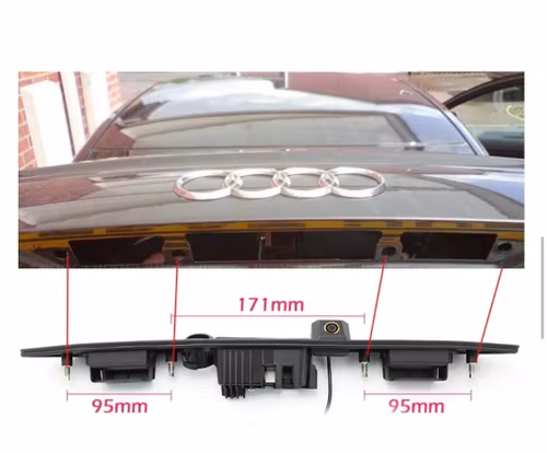 OEM Backkamera för Audi A3, A4, A5, A6, A6L, S6, A8 & A8L – Dynamiska Parkeringslinjer