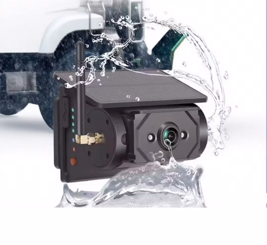 Trådlös Solcellsdriven WiFi Backkamera 1080P Full HD – 9600mAh Batteri, 300m Räckvidd & Nattseende