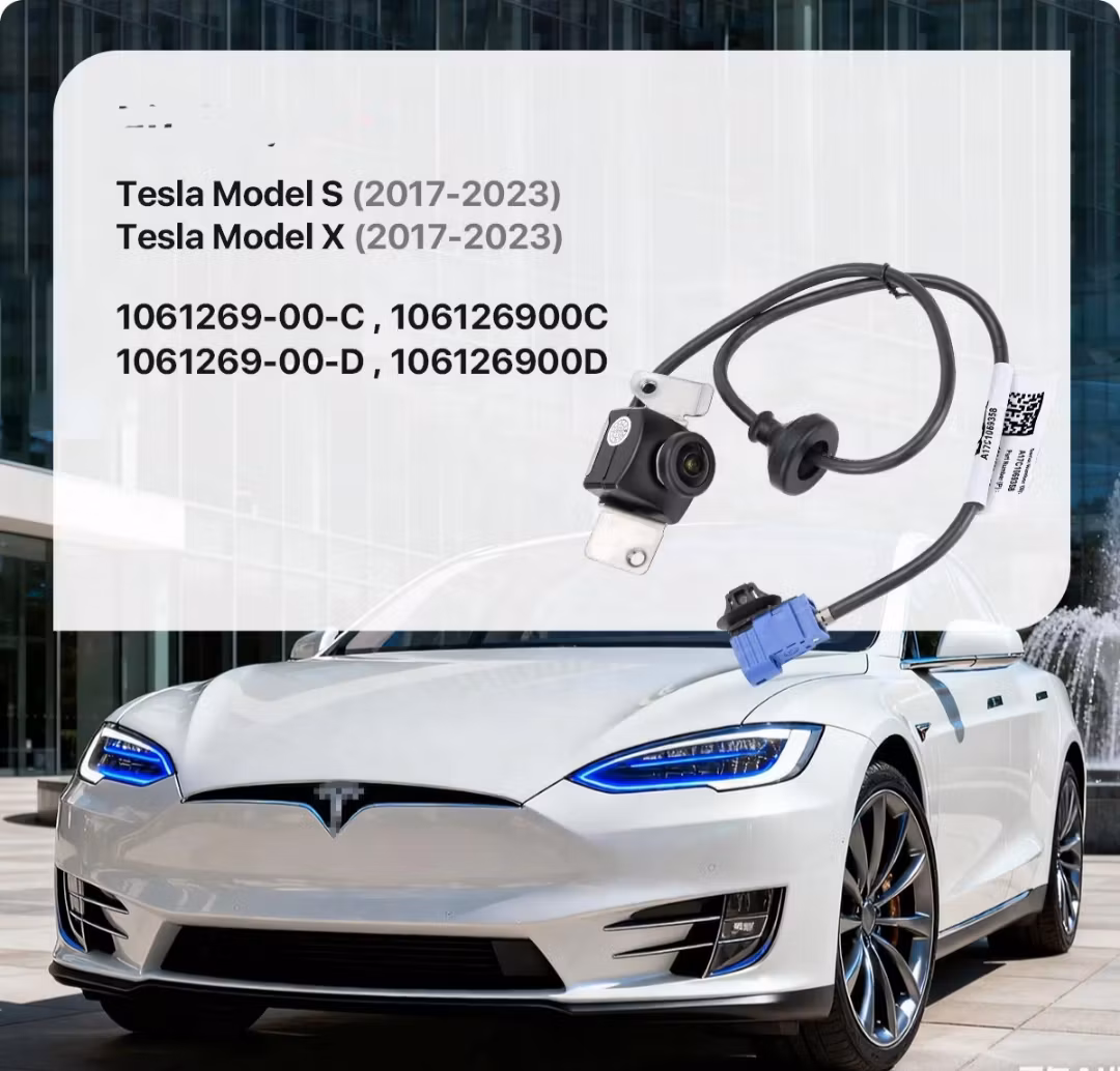Original Backkamera Tesla Model S & Model X (2017–2023) – OE 1061269-00-C / 1061269-00-D | Night Vision & IP68