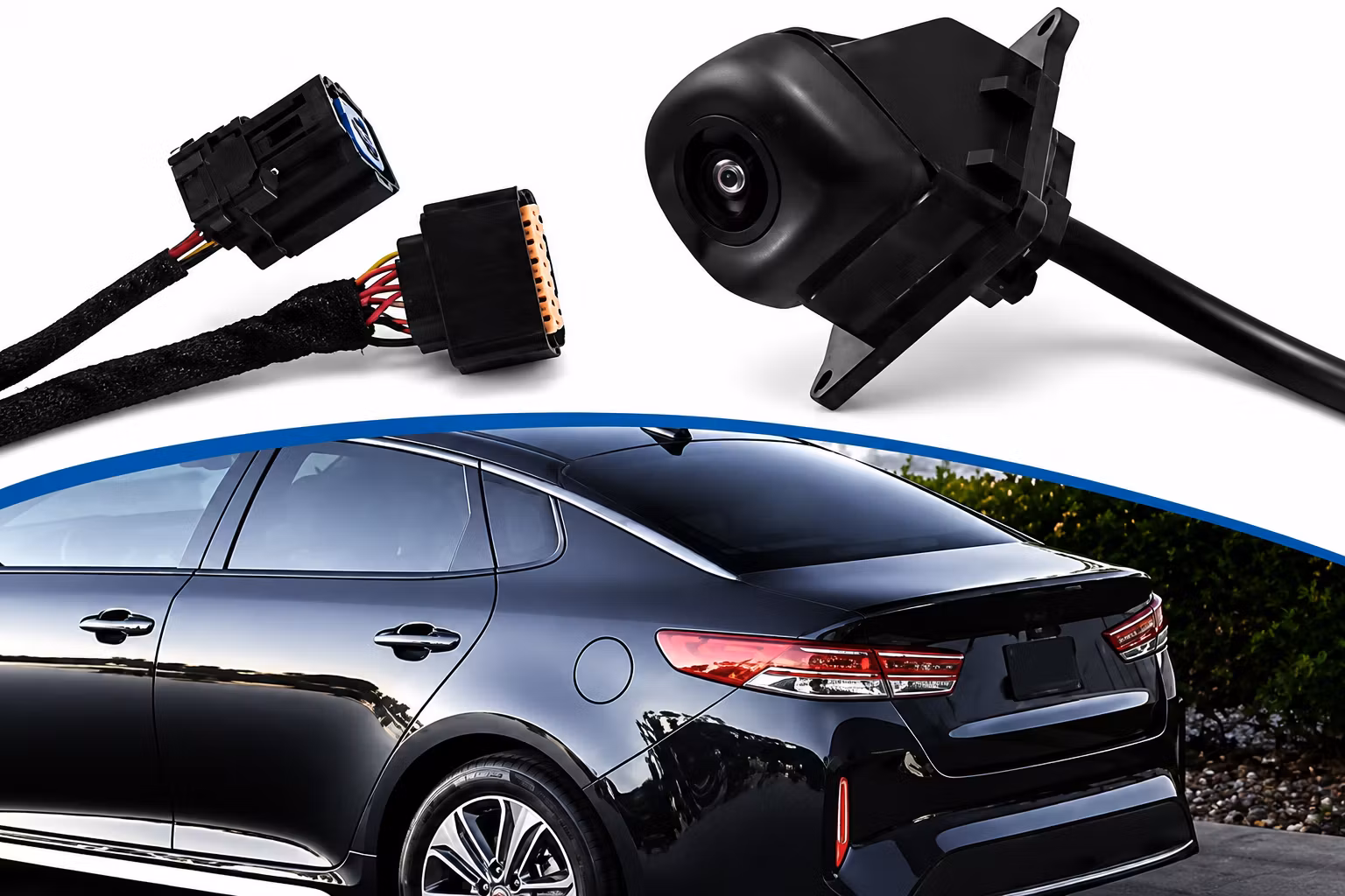 Original Kia Optima/K5  Backkamera 95766-D4000 /95760-D4000– OEM Parkeringskamera för Optima Sedan 2016–2018