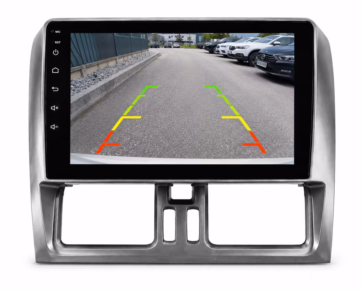 Android 14 Bilstereo 9" för Volvo XC60 (2008–2013) – Trådlös Apple CarPlay, Android Auto, GPS, 4G LTE, 4GB RAM / 64GB ROM + Gratis Backkamera