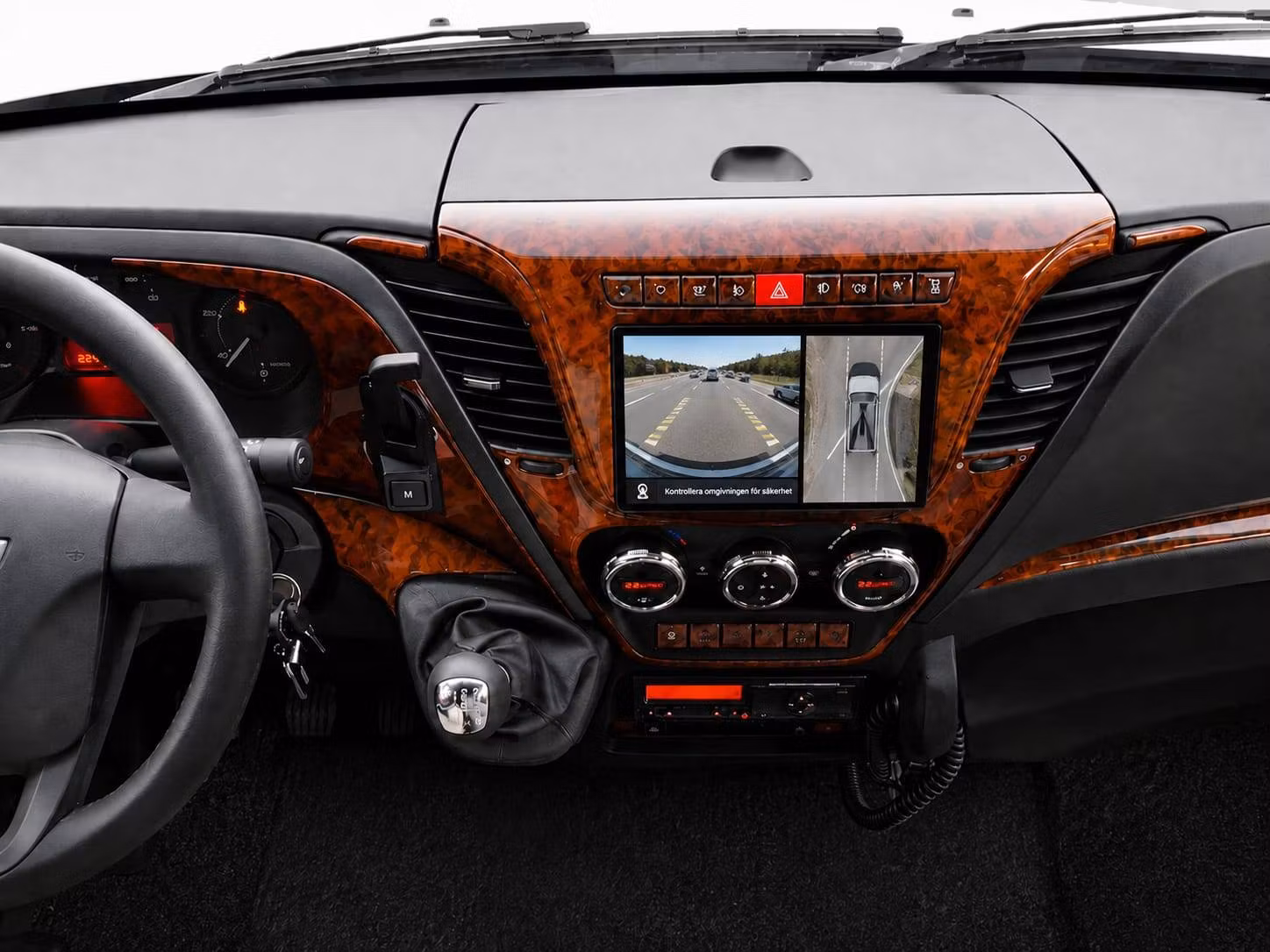 9" Android 14 Bilstereo för Iveco Daily 2014–2021 – 6GB RAM, 128GB ROM, Trådlös CarPlay & Android Auto, GPS, 4G LTE, DSP & Backkamera