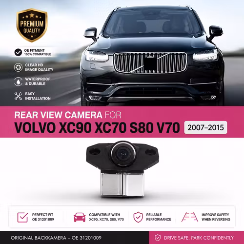 Original Backkamera Volvo XC90 XC70 S80 V70 (2007–2015) – OE 31201009
