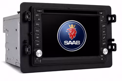 Android 14 Bilstereo med DVD Saab 9-5 2006–2011 6,2” | 8GB/128GB, CarPlay, 4G, GPS, DSP + 360° Kamerasystem