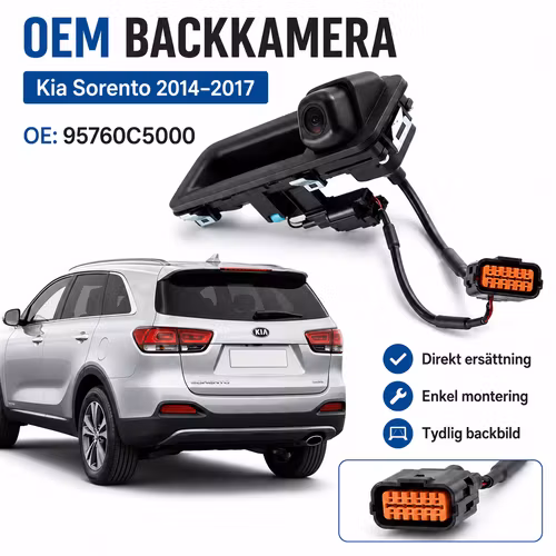 Backkamera Kia Sorento 2014–2017 | OE 95760-C5000 / 95766-C5000