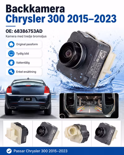 Backkamera Chrysler 300 2015–2023 – 68386753AD | Kamera med tredje bromsljus
