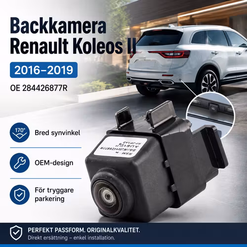 Backkamera Renault Koleos II 2016–2019 – OEM 284426877R / 28442-6877R