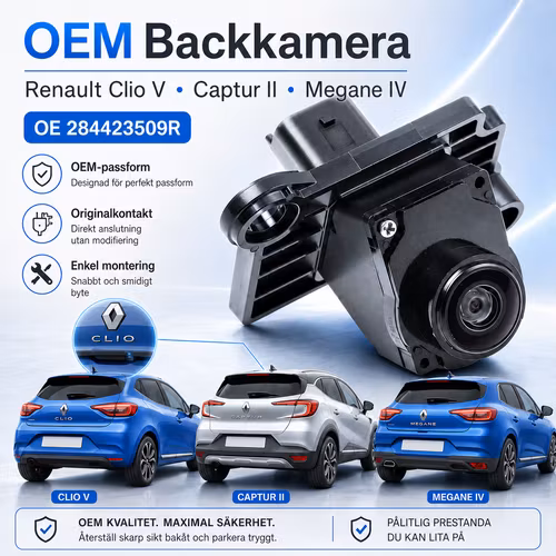 Backkamera Renault Clio V, Captur II & Megane IV – OE 284423509R