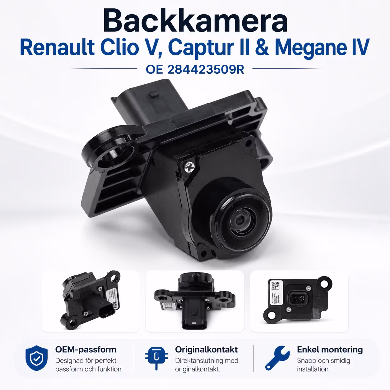 Backkamera Renault Clio V, Captur II & Megane IV – OE 284423509R